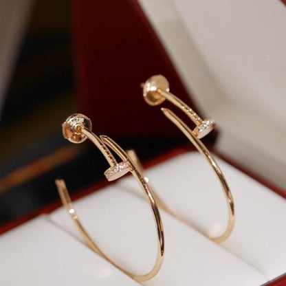 [⭐Corinne]JUSTE EARRINGS DIAMONDS 1.8MM