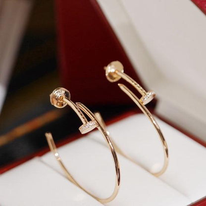 [⭐Corinne]JUSTE EARRINGS DIAMONDS 1.8MM