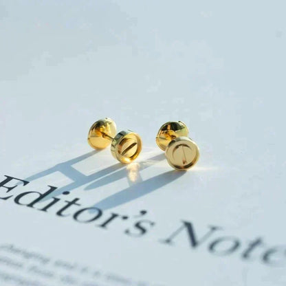 [⭐Corinne]LOVE EARRINGS GOLD 10MM
