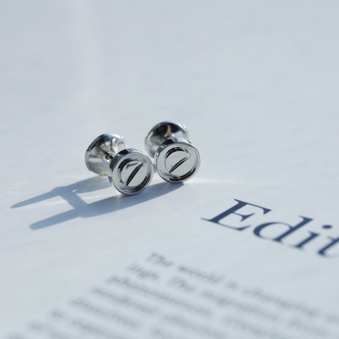 [⭐Corinne]LOVE EARRINGS SILVER 10MM