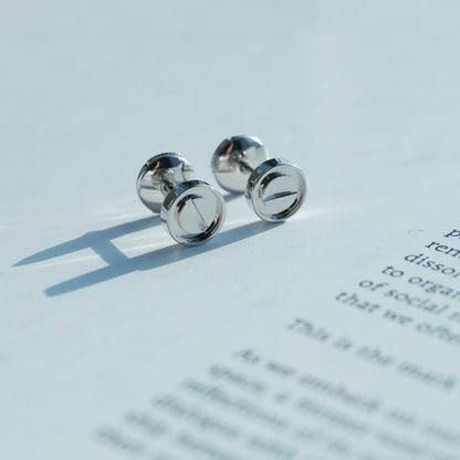 [⭐Corinne]LOVE EARRINGS SILVER 10MM