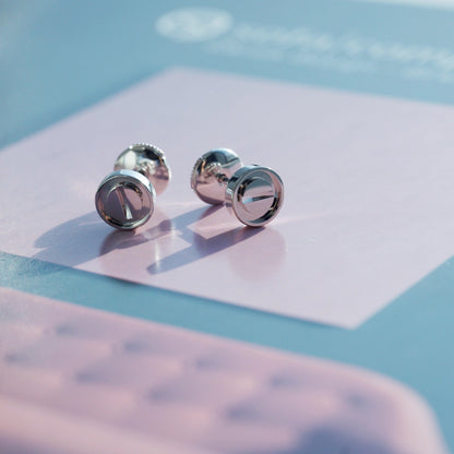 [⭐Corinne]LOVE EARRINGS SILVER 10MM