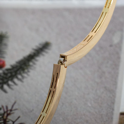 [⭐Corinne]SERPENTI BRACELET PINK GOLD DIAMOND DOUBLE SNAKE