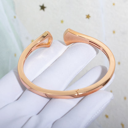 [⭐Corinne]DREAM BRACELET OPEN PINK GOLD MOP DIAMOND