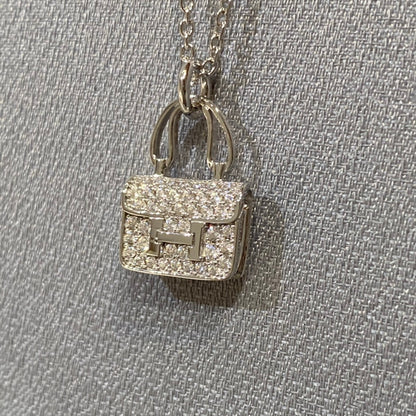[⭐Corinne]CONSTANCE PEDANT DIAMOND NECKLACE