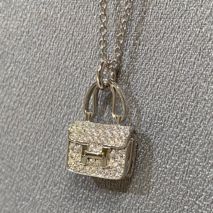 [⭐Corinne]CONSTANCE PEDANT DIAMOND NECKLACE