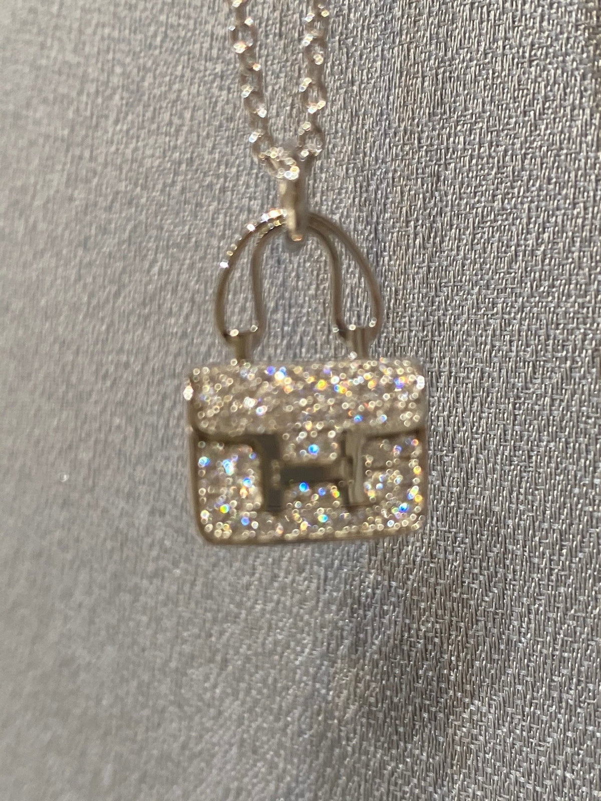 [⭐Corinne]CONSTANCE PEDANT DIAMOND NECKLACE