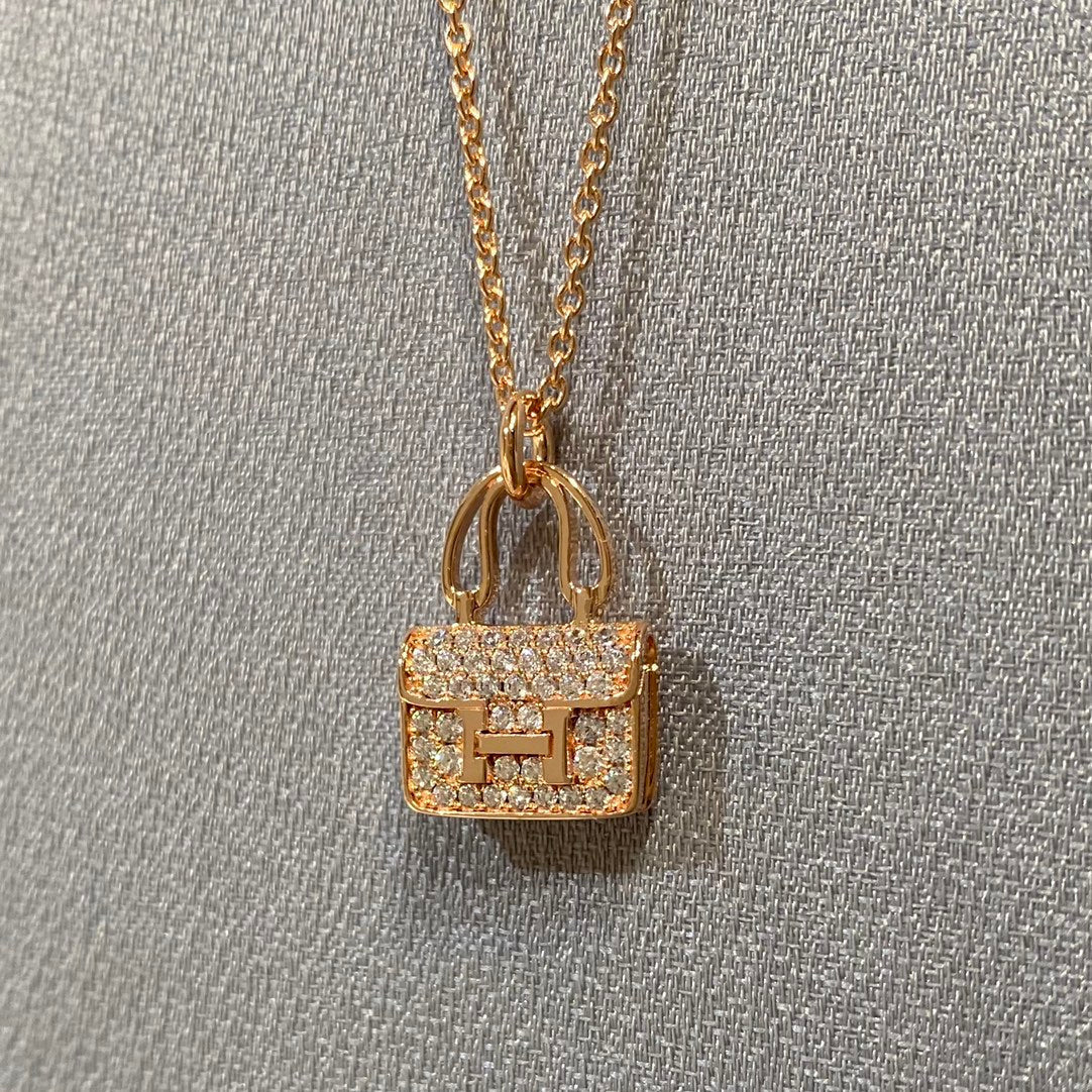 [⭐Corinne]CONSTANCE PEDANT DIAMOND NECKLACE