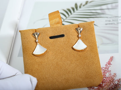 [⭐Corinne]DREAM MOP PINK GOLD EARRINGS