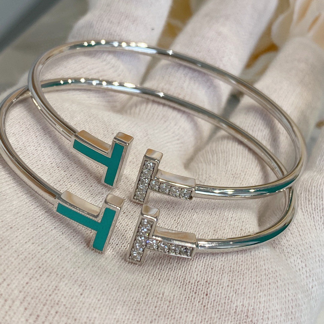 [Corinne]T BRACELET 1.8MM TURQUOISE DIAMOND