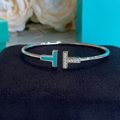 [Corinne]T BRACELET 1.8MM TURQUOISE DIAMOND
