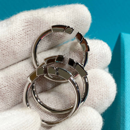 [Corinne] WIRE TURQUOISE DIAMOND RING SILVER