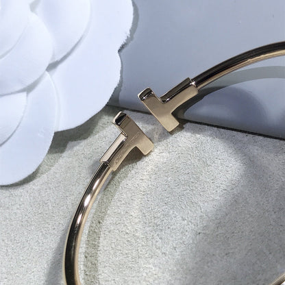 [Corinne]T BRACELET PINK GOLD 1.8MM DIAMOND