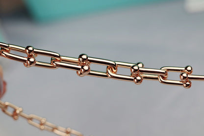 [Corinne]HARDWEAR LINK GOLD NECKLACE