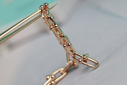 [Corinne]HARDWEAR LINK GOLD NECKLACE