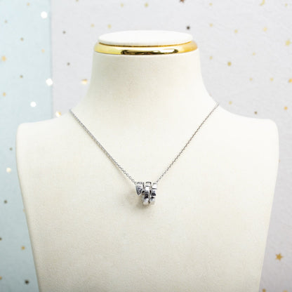 [⭐Corinne]SERPENTI SILVER NECKLACE DIAMOND