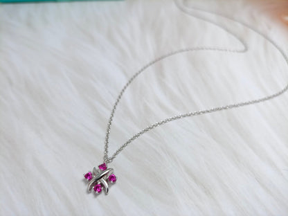 [Corinne]PINWHEEL NECKLACE DIAMOND