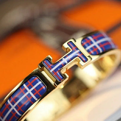 [⭐Corinne]H TARTAN BRACELET 12MM