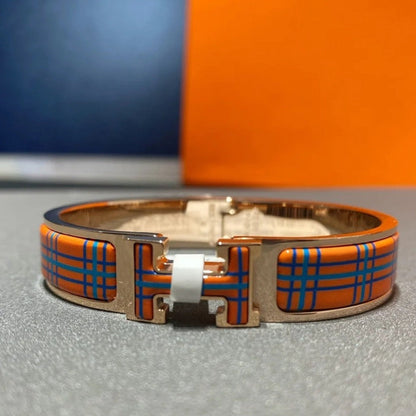 [⭐Corinne]H TARTAN BRACELET 12MM