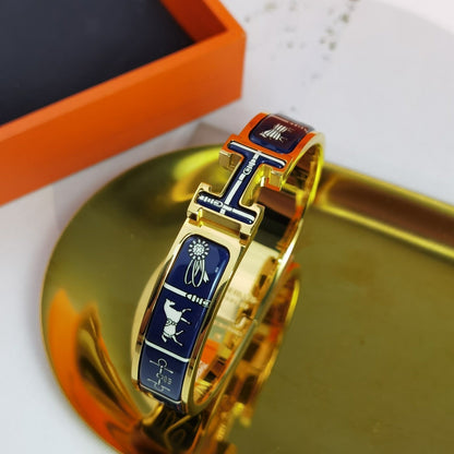 [⭐Corinne]H COUVERTURES DARK BLUE BRACELET