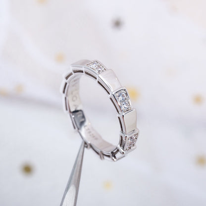 [⭐Corinne]SERPENTI RING SILVER  3MM