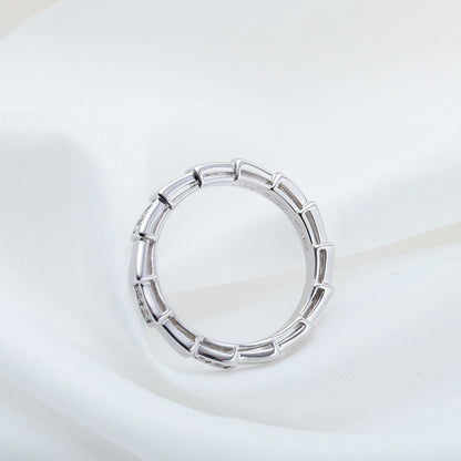 [⭐Corinne]SERPENTI RING SILVER  3MM