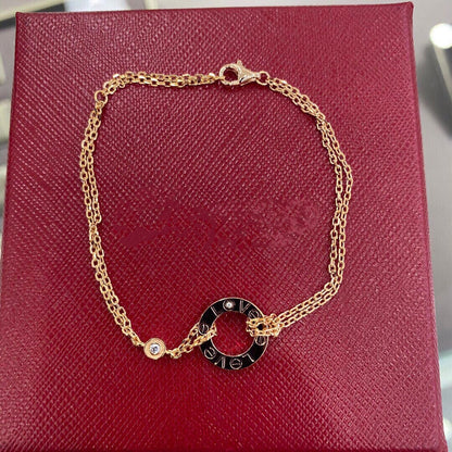 [⭐Corinne]LOVE BRACELET 2 DIAMOND