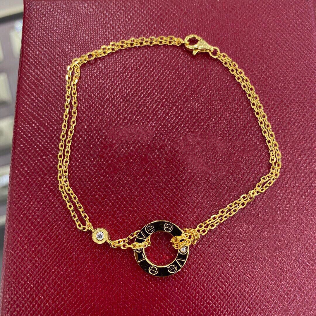 [⭐Corinne]LOVE BRACELET 2 DIAMOND