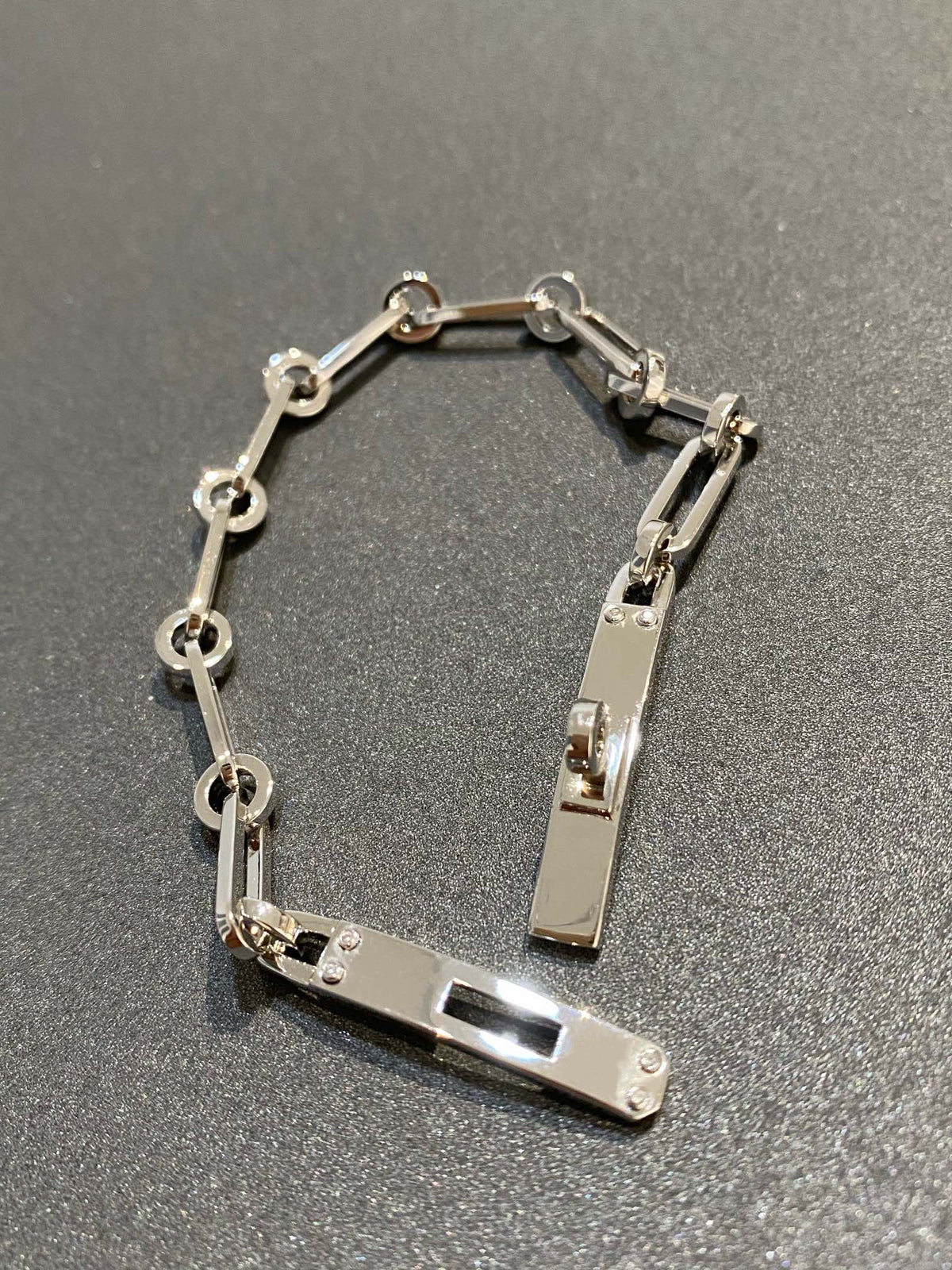 [⭐Corinne]CHAINE BRACELET SMALL MODEL DIAMOND