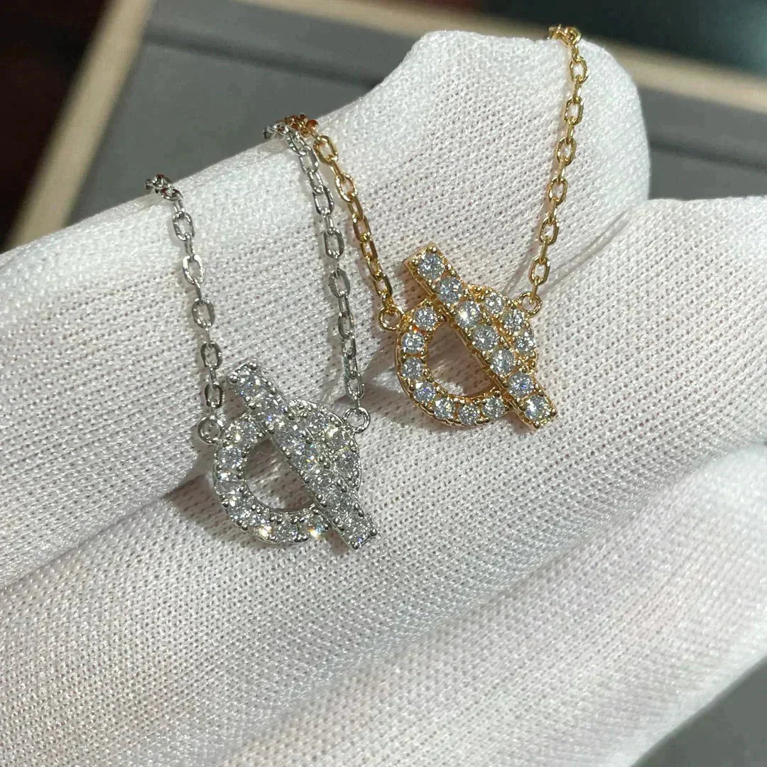 [⭐Corinne]ECHAPEE NECKLACE DIAMOND