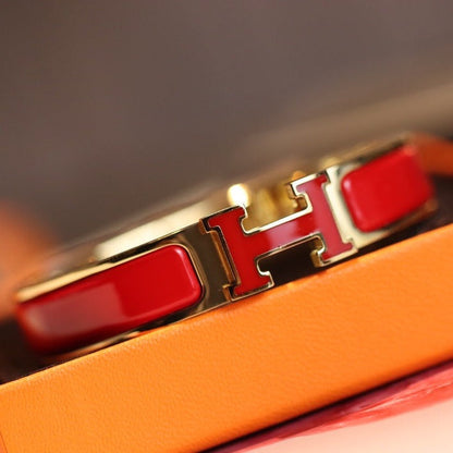 [⭐Corinne]H BRACELET 12MM GOLD