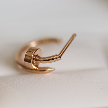 [⭐Corinne]JUSTE EARRINGS PINK GOLD