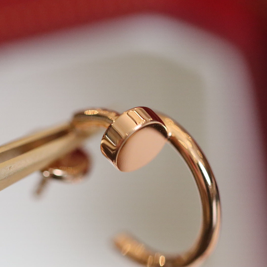 [⭐Corinne]JUSTE EARRINGS PINK GOLD