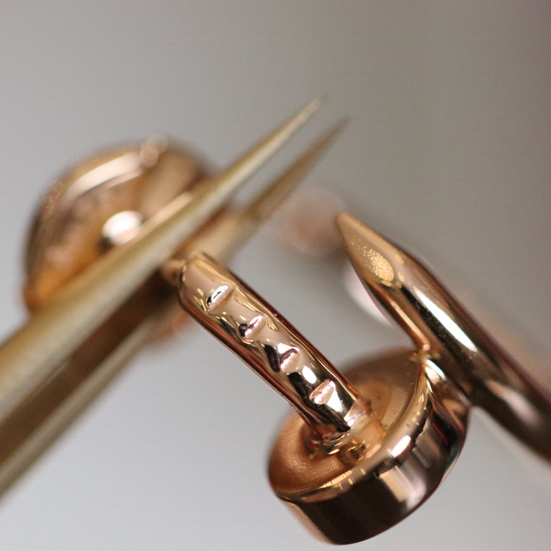 [⭐Corinne]JUSTE EARRINGS PINK GOLD