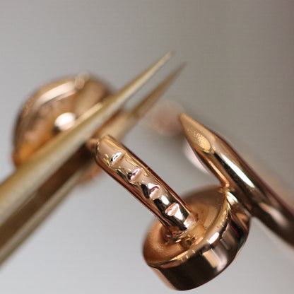 [⭐Corinne]JUSTE EARRINGS PINK GOLD