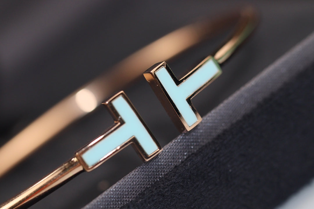 [Corinne]T BRACELET 1.8MM TURQUOISE PINK GOLD