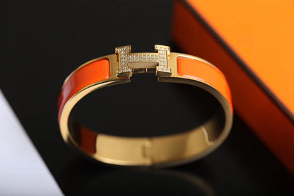 [⭐Corinne]H BRACELET GOLD DIAMOND