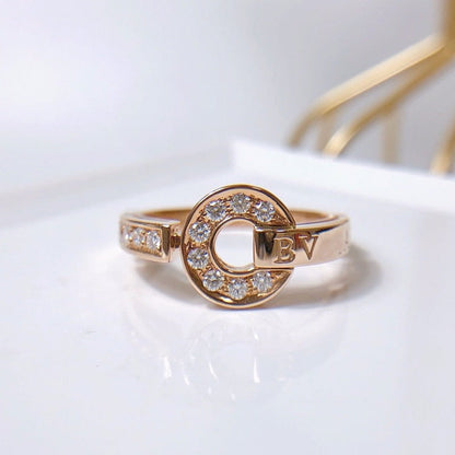 [⭐Corinne]DREAM RING DIAMOND PINK GOLD
