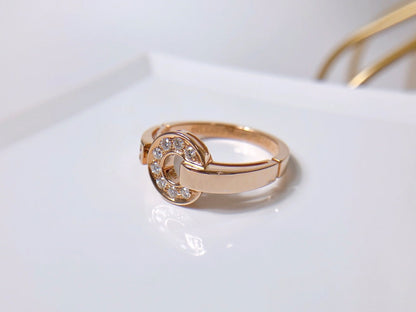[⭐Corinne]DREAM RING DIAMOND PINK GOLD
