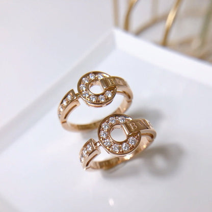 [⭐Corinne]DREAM RING DIAMOND PINK GOLD