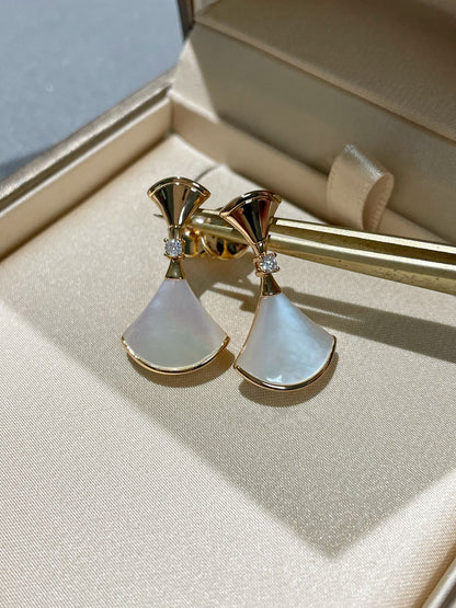 [⭐Corinne]DREAM MOP 1 DIAMOND EARRINGS