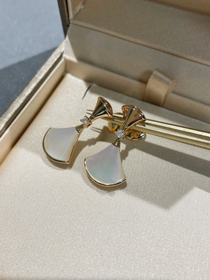 [⭐Corinne]DREAM MOP 1 DIAMOND EARRINGS