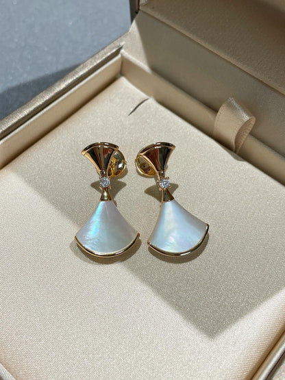 [⭐Corinne]DREAM MOP 1 DIAMOND EARRINGS
