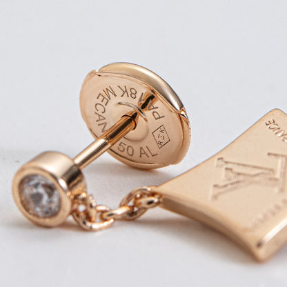 [⭐Corinne]STAR DIAMONDS EARRINGS GOLD