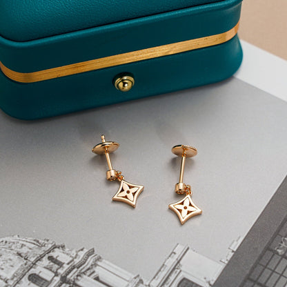 [⭐Corinne]STAR EARRINGS GOLD