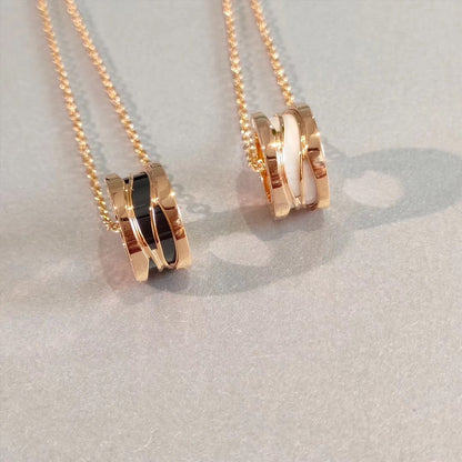 [⭐Corinne]ZERO 1 NECKLACE PINK GOLD