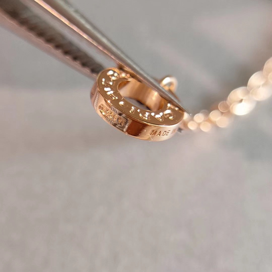 [⭐Corinne]ZERO 1 NECKLACE PINK GOLD