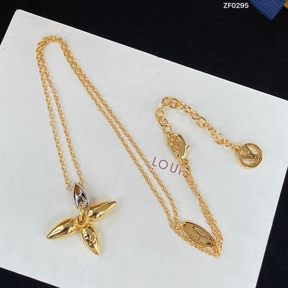 [⭐Corinne]LOUISETTE PEDANT GOLD NECKLACE