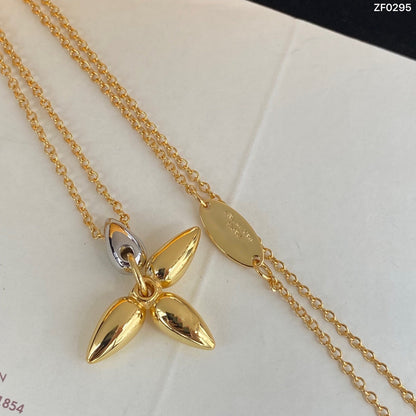 [⭐Corinne]LOUISETTE PEDANT GOLD NECKLACE