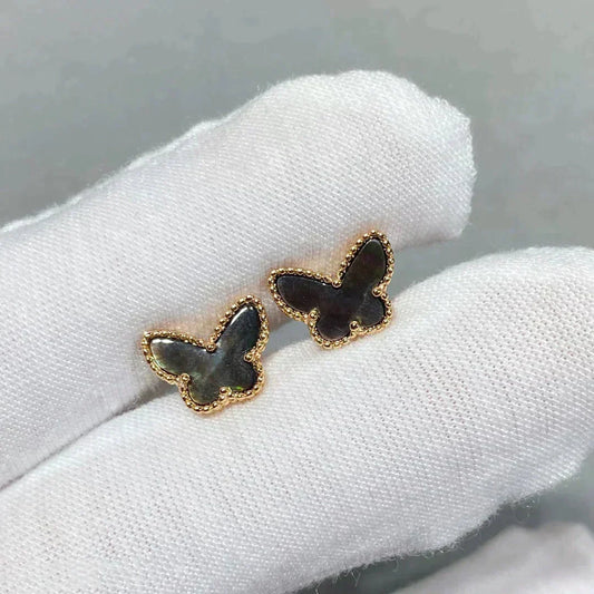 [⭐Corinne]BUTTERFLY DARK MOP  EARRINGS